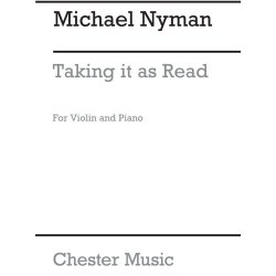 Michael Nyman: Taking It As Read