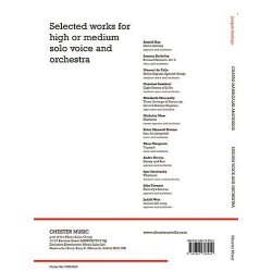 Joaquin Rodrigo: Cuatro Madrigales Amatorios (Medium Voice And Orchestra)