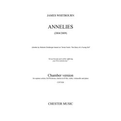 James Whitbourn: Annelies (Chamber Version) - Full Score