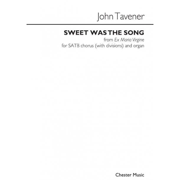 John Tavener: Nowell! Nowell! Out Of Your Sleep "from Ex Maria Virgine"