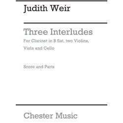 Judith Weir: Three Interludes
