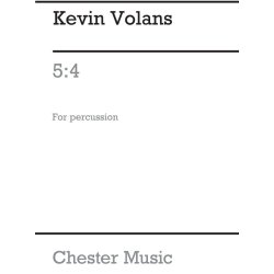 Kevin Volans: 5:4 For Percussion And Tape