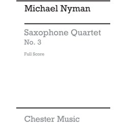 Michael Nyman: String Quartet No.3 (Score)