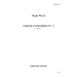Hugh Wood: Violin Concerto No.2 Op.50 (Study Score)