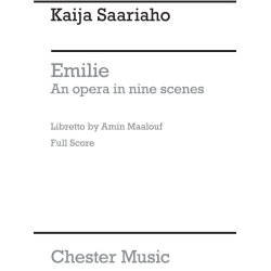 Kaija Saariaho: Emilie (Full Score)