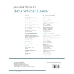 Hans Werner Henze: Opfergang Immolazione (Vocal Score)