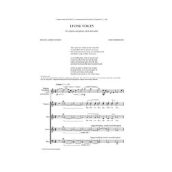James Whitbourn: Living Voices (Score)
