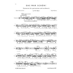 Rolf Wallin: Das War Sch&ouml;n! (Percussion Solo)
