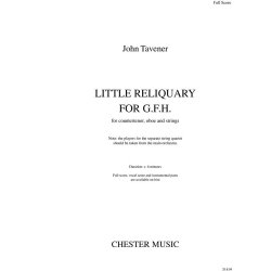John Tavener: Little Reliquary For G.F.H.
