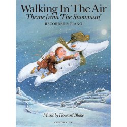 Howard Blake: Walking In The Air (The Snowman) Recorder/Piano