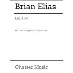 Brian Elias: Lullaby (SAA)