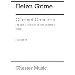 Helen Grime: Clarinet Concerto (Score)