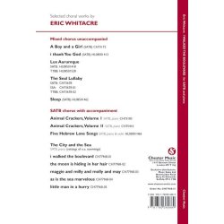 Eric Whitacre: I Walked The Boulevard (No.1 from The City and the Sea)