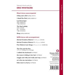 Eric Whitacre: Little Man In A Hurry (No.5 from The City and the Sea)