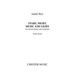 Judith Weir: Stars, Night, Music And Light (A4 Study Score)