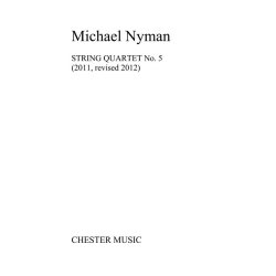 Michael Nyman: String Quartet No.5 (Score/Parts)