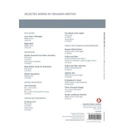 Benjamin Britten: Two Psalms (Vocal Score)