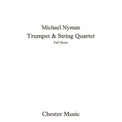 Michael Nyman: Trumpet & String Quartet (Score/Parts)