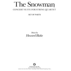 Howard Blake: The Snowman - Concert Suite For String Quartet (Parts)
