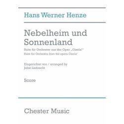 Hans Werner Henze: Nebelheim Und Sonnenland (Full Score)