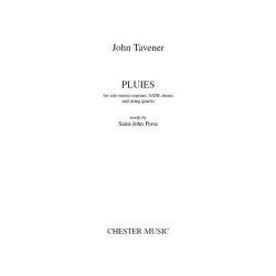 John Tavener: Pluies (Full Score)