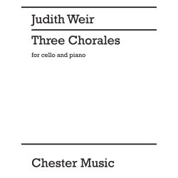 Judith Weir: Three Chorales For Cello & Piano (Score and Parts)