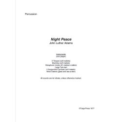 John Luther Adams: Night Peace