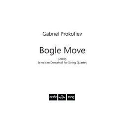 Gabriel Prokofiev: Bogle Move (Score)