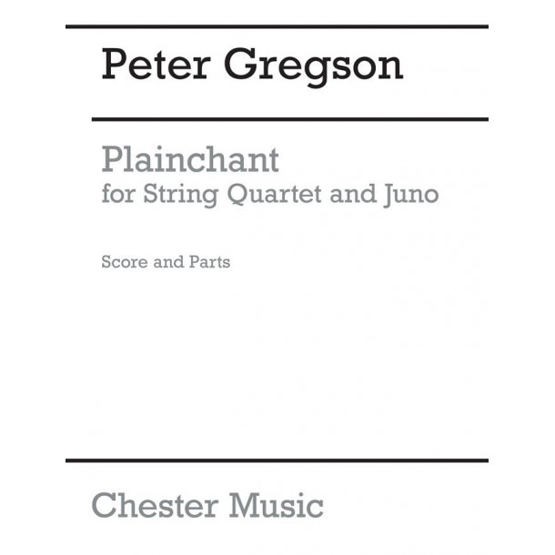 Peter Gregson: Plainchant