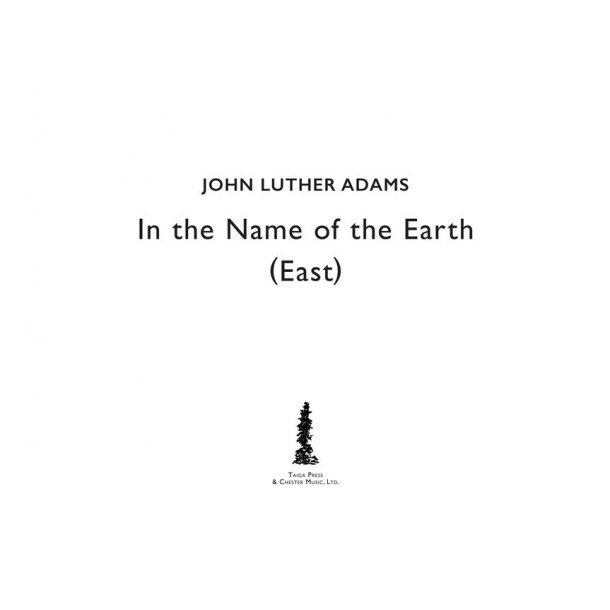 In The Name Of The Earth East