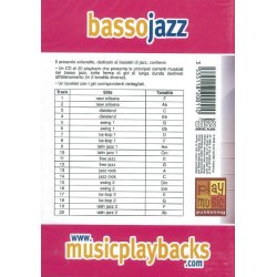 Music Playbacks CD: Basso Jazz (Italian)
