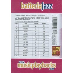 Music Playbacks CD: Batter&iacute;a Jazz (Italian)