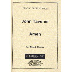 John Tavener: Amen (Score)