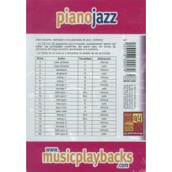 Music Playbacks CD: Piano Jazz (Spanish)