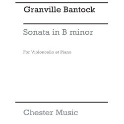 Bantock  Sonata In B Minor (1940)  Vlc/Pf