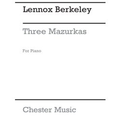 Lennox Berkeley: Three Mazurkas For Piano Op. 32 No. 1