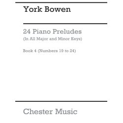 Bowen 24 Preludes Pf Bk 4