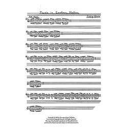 Glass: Music In Contrary Motion For Organ