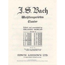 Js Bach: Prelude And Fugue No.7 In E Flat Major Book 2 Bmv 876