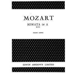 Mozart  Sonata In A K331 Piano