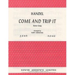 GF Handel: Come And Trip It In A Minor
