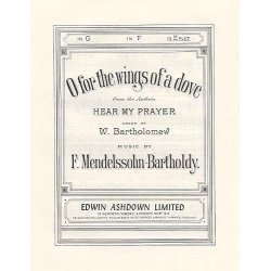 F Mendelssohn: O For The Wings Of A Dove