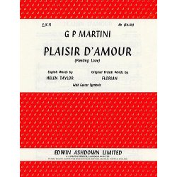 Giovanni Martini: Plaisir D'Amour In F