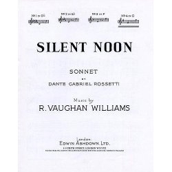 Vaughan Williams: Silent Noon in G
