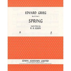 Edvard Grieg: Spring (Varen) Op.33 No.2