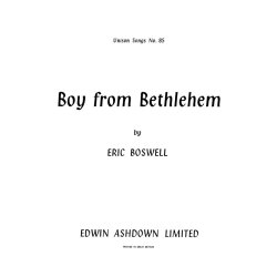 Boswell, E Boy From Bethlehem Unison