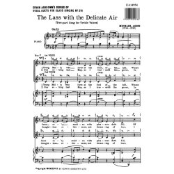 Michael Arne: The Lass With The Delicate Air (2-Part/Piano)