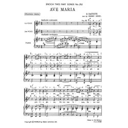 Batiste, E Ave Maria 2 Pt/Pf (Tp252)