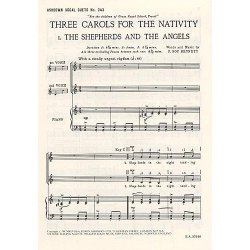 F Roy Bennett: Three Carols For The Nativity