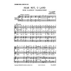 S.C. Cooke: Fear Not, O Land